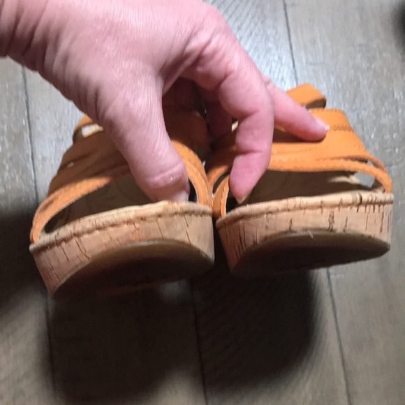 Born Lisi Wedge sandals Sz 6 - Picture 6 of 8